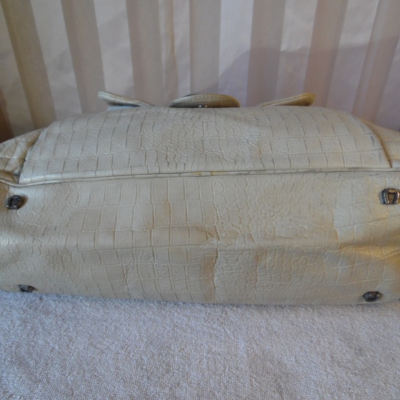 Etienne Aigner Distressed Satchel Shoulder Bag - Picture 4 of 8